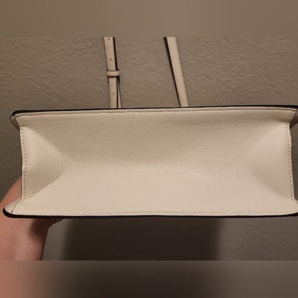 ALDO Straw Satchel with White Trim - Women’s Crossbody - Picture 10 of 14